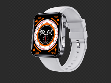 2025 Smart Watch Health Tracker 2.1in Fitness Tracker (Color: Grey)