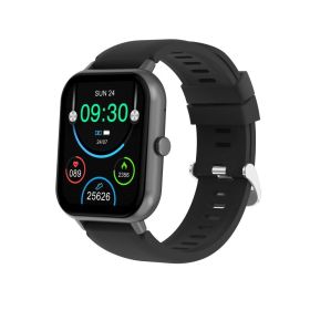 Smart Watch (Answer/Make Call); 1.83'' Full Touch Screen Smartwatch With BT Call; 100+ Sport Modes; Ai Control; Built-in Games; Heart Rate Sleep (Color: Black)